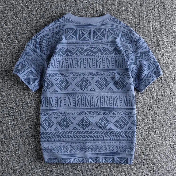 Y2k Tribal flame – Korean Summer Street Men And Women Trendy Personalized Print