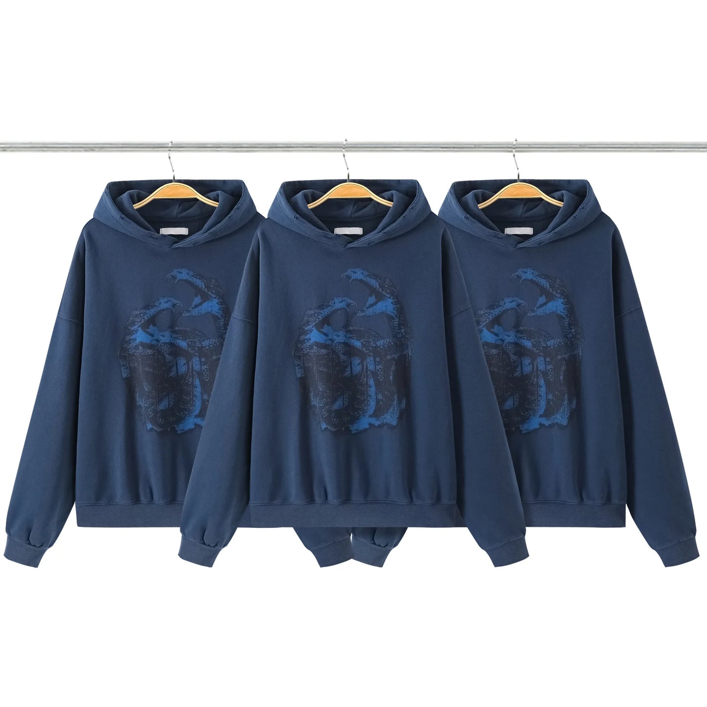 New 2023 Luxury Men Under My Car Goat Dead Snake Gentleman Hoodies Hoo