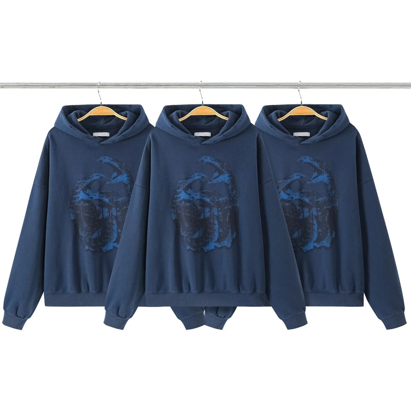 New 2023 Luxury Men Under My Car Goat Dead Snake Gentleman Hoodies Hoo