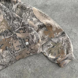 Y2K Harajuku Hoodie Vintage Camouflage Pattern Pullover Gothic Oversiz
