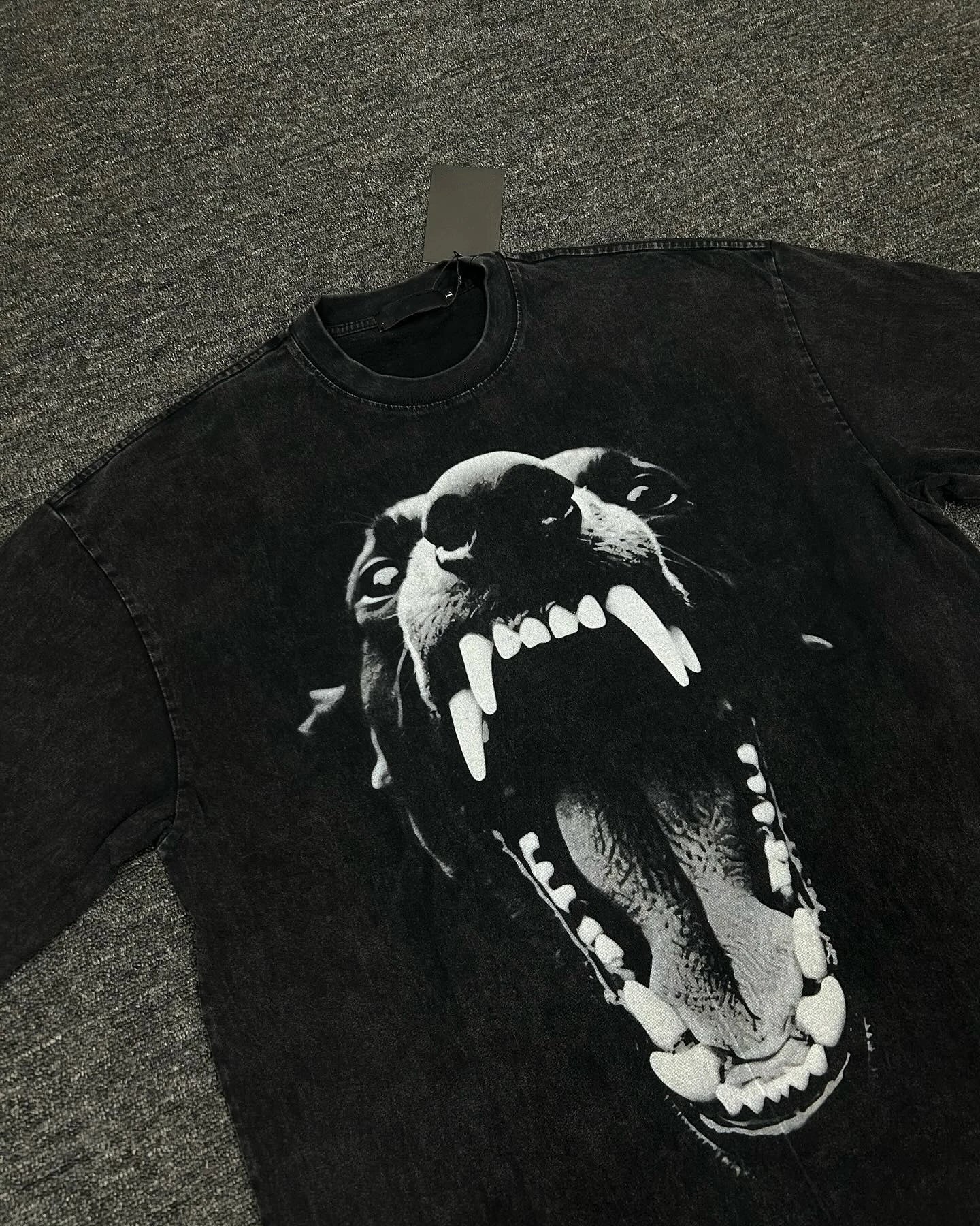 urban hip hop tee featuring manga chaos and glitchcore texture