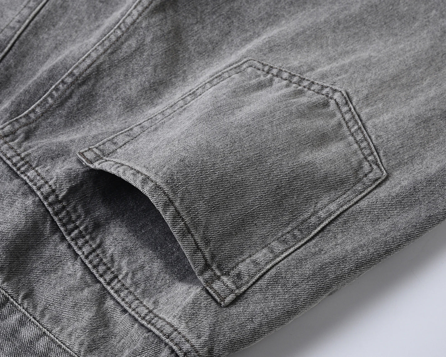 distreesed frayed painted casual baggy jeans for men ripped streetwear washed gray denim trousers oversized unisex hole cargos unique cargo style 4707