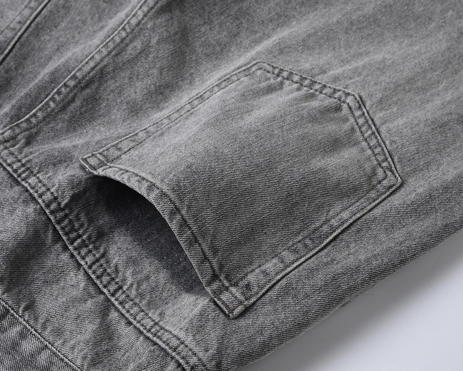distreesed frayed painted casual baggy jeans for men ripped streetwear washed gray denim trousers oversized unisex hole cargos unique cargo style 4707