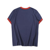 Skatercore Graphic tee – Summer Mens Short Sleeved New Cotton Letter Printing Locomot