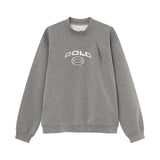Korean Personality Street Casual Masculine Temperament Initials Printed Sweatshirt Trendy Men Women Pullover High Collar Hoodie