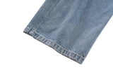 hi street blue jeans men loose wide leg denim pants vintage harajuku streetwear jeans trousers for male unique jeans style 1171