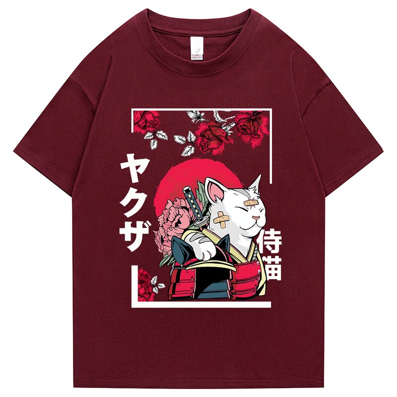 Streetwear t-shirt featuring vaporwave futuristic prints and grunge influence, soft feel and easy drape, designed for expressive alternative looks and comfort.
