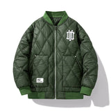 Winter men's cotton jacket stand-up collar baseball jacket men's cotton jacket