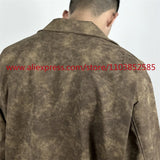 hip fashion urban hop unisex everyday essential casual style fit material oversized design premium graphic high - print wear autumn-and-winter-vintage-long-sleeved-leather-jacket-american-heavy-duty-motorcycle-high-street-short-style-distressed-lapel quality image 5b2a20 style streetwear streetwear design ID 22412
