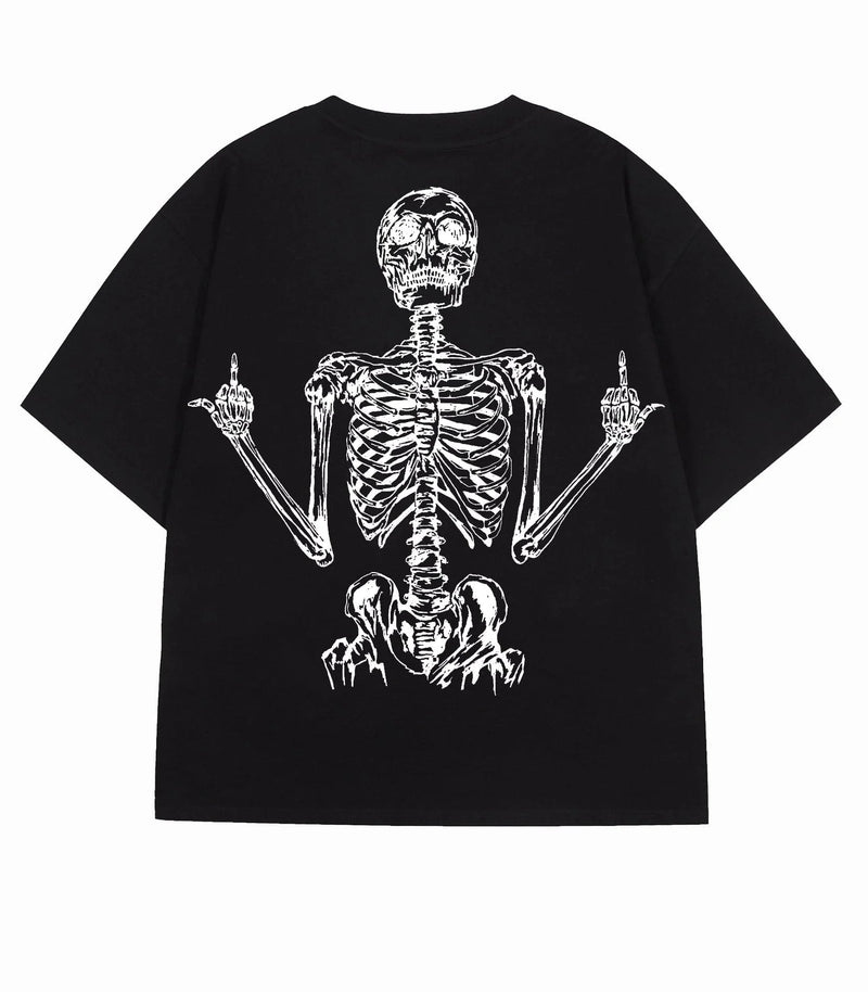 New street letter Print oversized t shirt harajuku men clothing graphic 2023 cotton American gothic high quality goth y2k tops