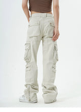 hip hip pants retro cargo harem pant streetwear side pockets harajuku joggers unisex new casual loose straight cotton trousers unique joggers style 2811