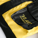 trendy coat featuring fashion varsity jacket men pu leather patchwork jackets 2023 new harajuku streetwear hip hop oversized couple coat black design – premium quality jacket for men