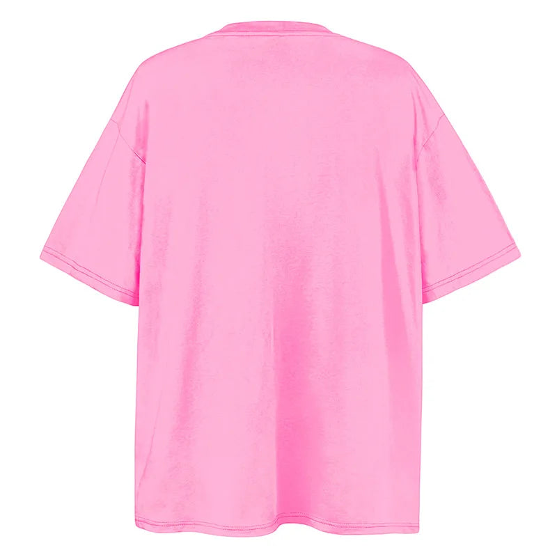 Glitchcore Crying angel – Men Retro Casual T Shirt Cartoon Creative Print Short Sleeve