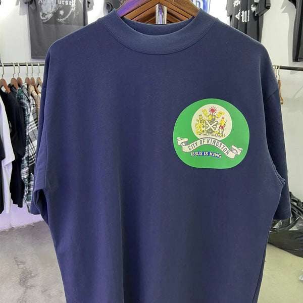 Anime Vintage print – Frog Drift Streetwear Kanye West Jesus Is King Oversized Loo