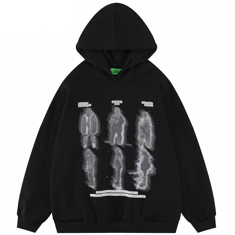 "Sinister Six" Graphic Unisex Streetwear Vintage Women Men Y2K Hoodie