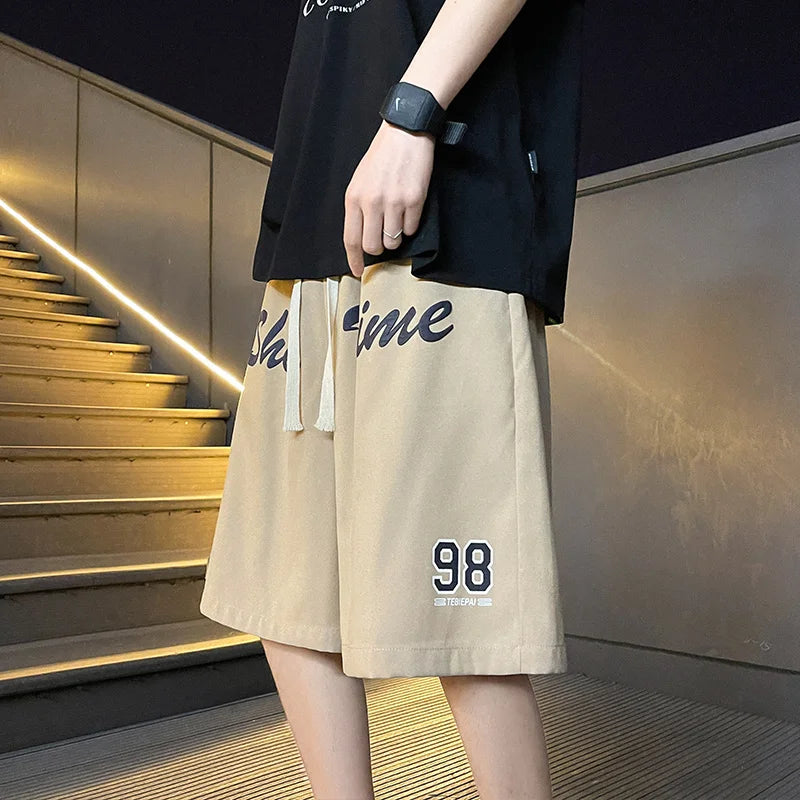 fashion basketball men shorts sports running gym pants summer casual man pants korean fashion mens clothing daily sweatpants casual joggers