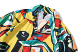 Dark Icon Graffit Hawaiian Shirt Men Vintage Street Men's Shirts Summer Beach Holiday Male Shirt Blouse