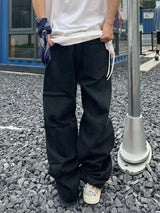 fashion ripped holes denim jeans harajuku embroidery straight jean trousers y2k trouser unisex hip hop streetwear jeans pants unique jeans style 2285