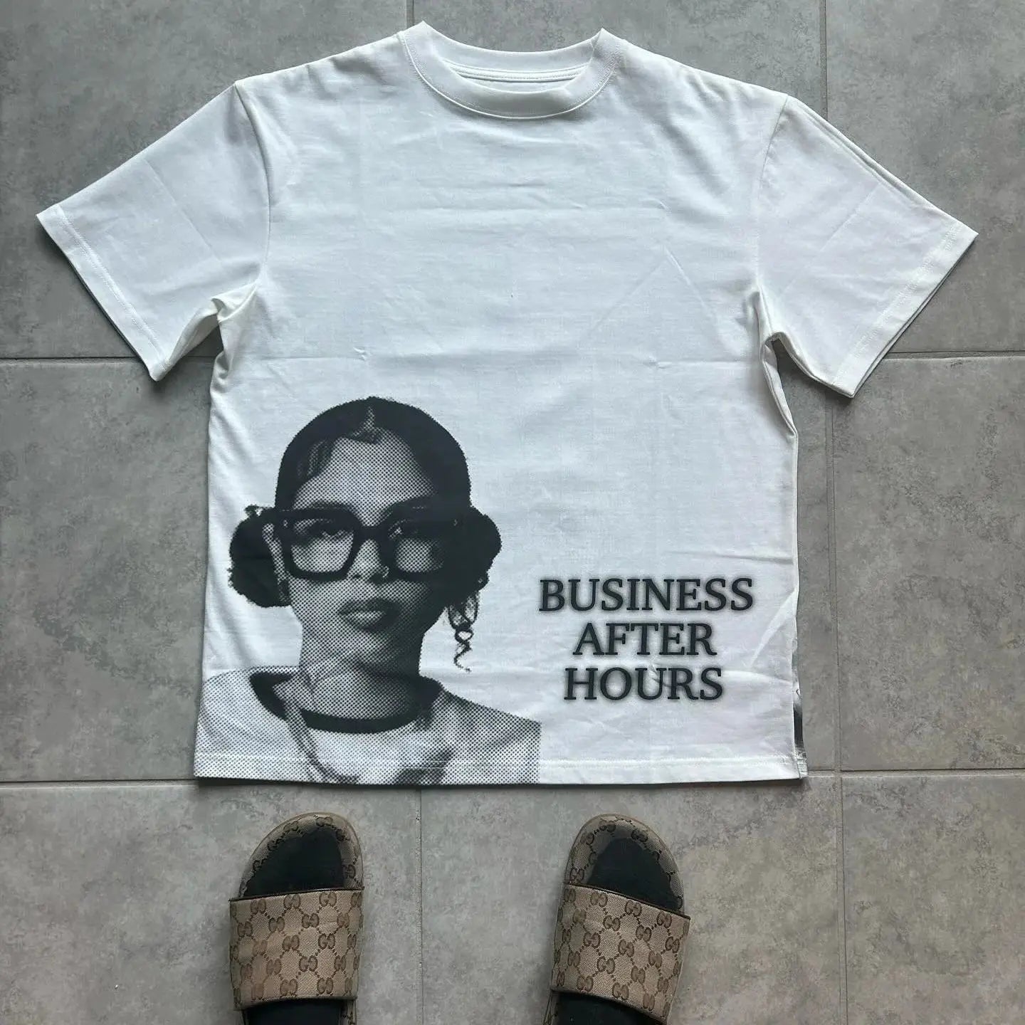 urban hip hop t-shirt featuring manga blocks and glitch fragments