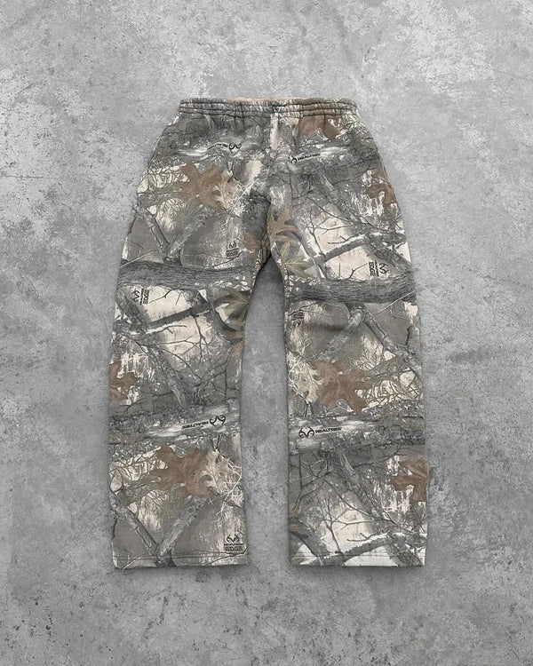 harajuku y2k camouflage tiedye hoodie and pants two piece set streetwear unisex oversized outdoors camo sweatshirts men clothing urban fashion pants