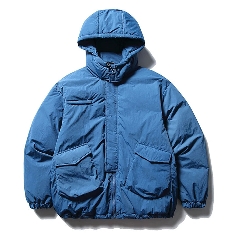 Men's Down Jackets 2023 Winter Outdoor Functional 90% White Duck Down Jacket Warm Coat For Men Thick Outwear Hip Hop Streetwear