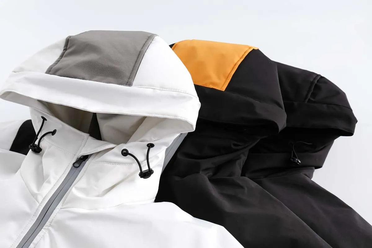 Men's Down Jackets 2023 Winter Outdoor Functional 90% White Duck Down Jacket Warm Cargo Coat Thick Outwear Hip Hop Streetwear