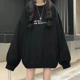 Sweatshirt For Women Y2K Hoodies Autumn Tops 2023 Woman Clothing Korea