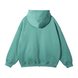 anime melting smiley featuring oversized zip up hoodies kanye autumn and winter double zippered men cardigan hoody streetwear hooded casual female sweatshirt