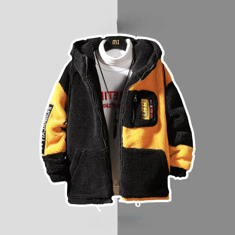 Oversized thick jacket quilted windbreaker vintage