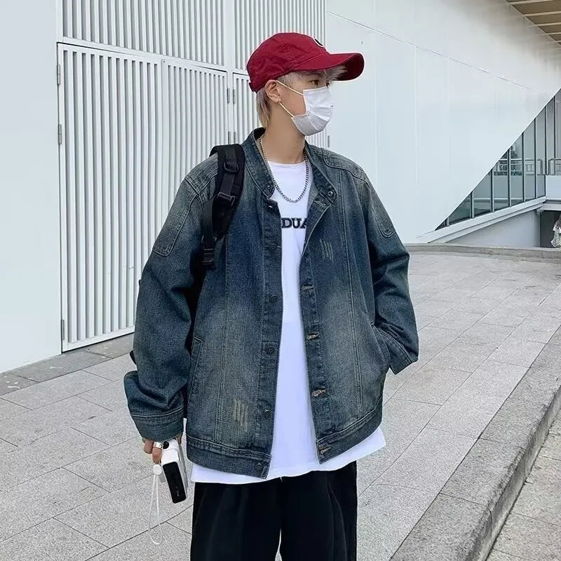 leather varsity jacket, cold weather layer, hip hop