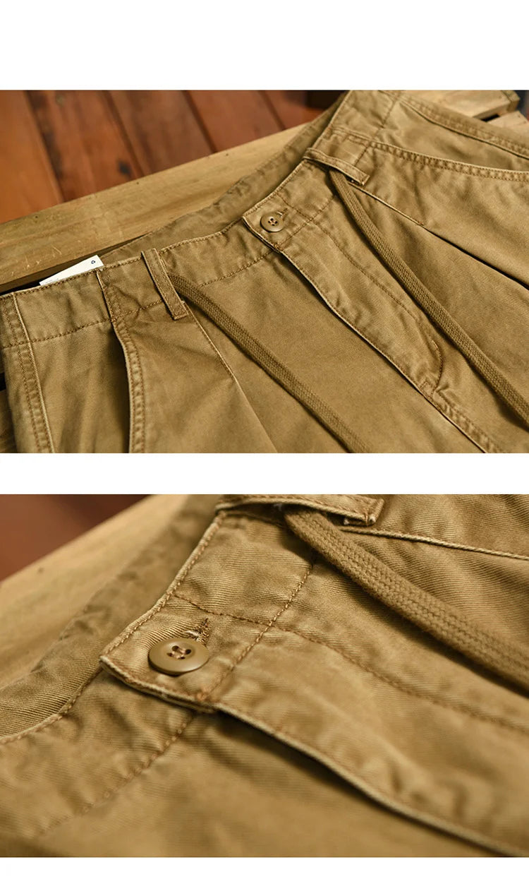 men tactical overalls trousers streetwear amikaji straight stretch baggy outdoor slacks multi pocket cargo joggers pants for man unique joggers style 53