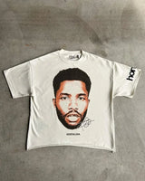 Anime Graphic tee – 2024 Summer New Street Style Ice Cream Print Short Sleeve Co