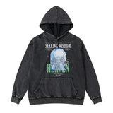 sadcore oversized shirt featuring rainbowtouches washed hoodie vintage oversized men high street dog printing fashion hip hop unisex loose mens graphic hoodies