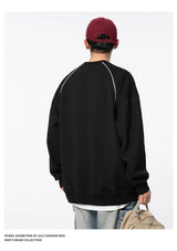2025 Spring Autumn Sweatshirt Men Women Streetwear Fashion Loose Casua