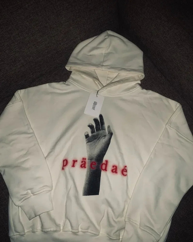 European And American Street Casual Style Oversized Pullover Hoodie Y2