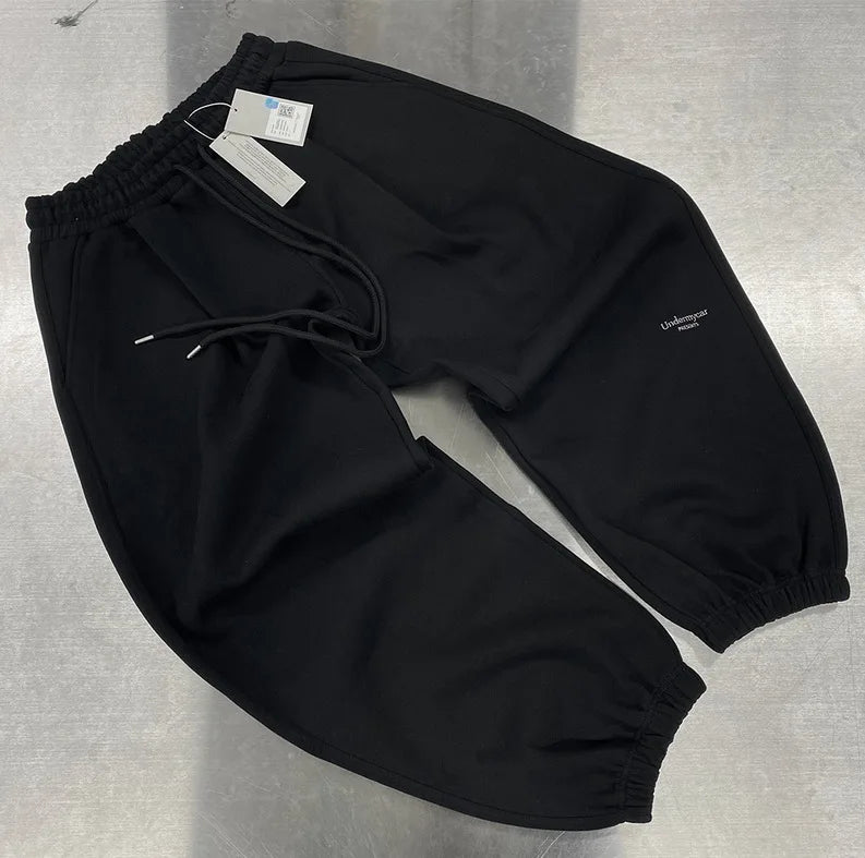 new luxury men 2024 cotton undermycar embroidered comfortable cotton parkour sweat casual pants tactical function cargo 766 military streetwear pants