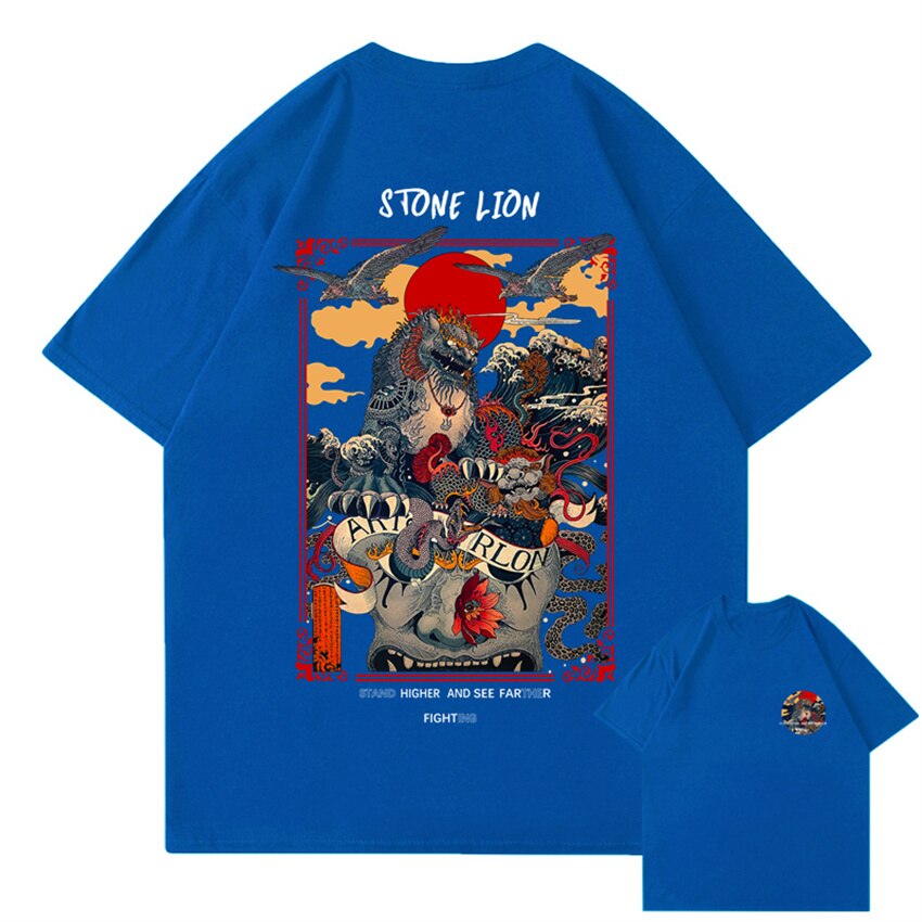 "Standing Strong" Graphic Unisex Streetwear Vintage Women Men Y2K T-Shirt