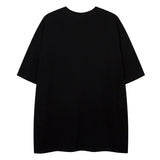Y2k Chrome logo – Men Short Sleeve T Shirts Thorn Letter Print Tshirt High Str