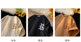 Y2k Vintage print – Trendy Street T Shirt Summer Suede T Shirt Men Fashion Lette