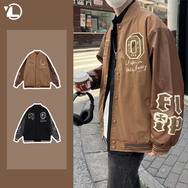 techwear zip bomber, urban street style, mens fashion