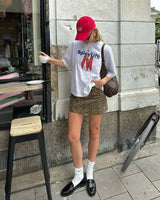 Trapwear T-Shirt – Harajuku Cherry Graphic T Shirts Oversized Summer Casual Y2K – Edgy Streetwear for All Genders