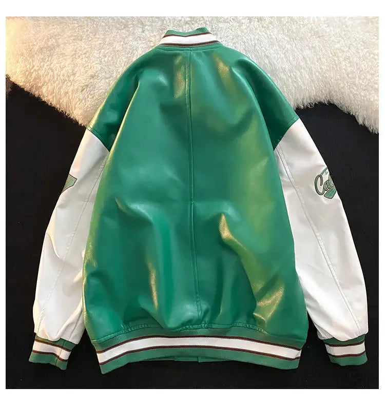 Bold Graphic Bomber Streetwear Photo-Ready Jacket