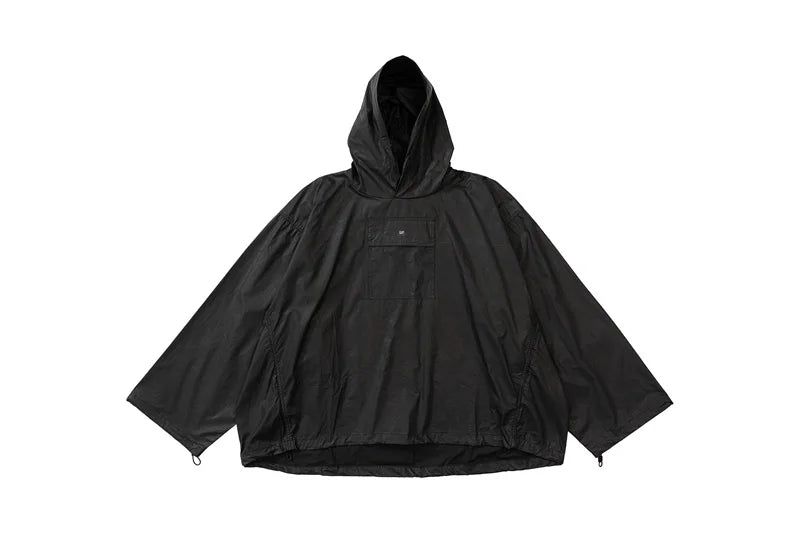 gothic melting smiley featuring autumn kanye high street coated fabric waterproof extra loose mens and womens large charge shirts