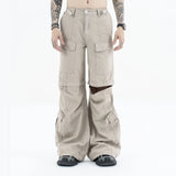 2024 autumn and winter new cargo pants utility cargo pants