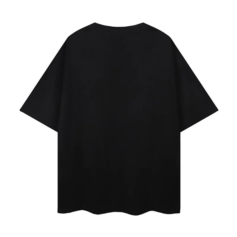 Glitchcore Fashion – High Quality Ih Nom Uh Nit T Shirt Masked Men Letter Printin – Urban Streetwear for Men & Women