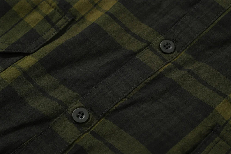 Y2K melting smiley featuring undermycar 2024 new high quality shirt plaid cover with layered zipper open up hoodie black