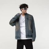grunge street bomber, modern fit for men, oversized fit