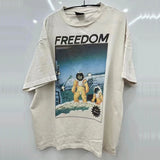 Vaporwave Streetwear – New Saint T Shirts Men Woman High Quality Casual Loose Angel – Urban Streetwear for Men & Women