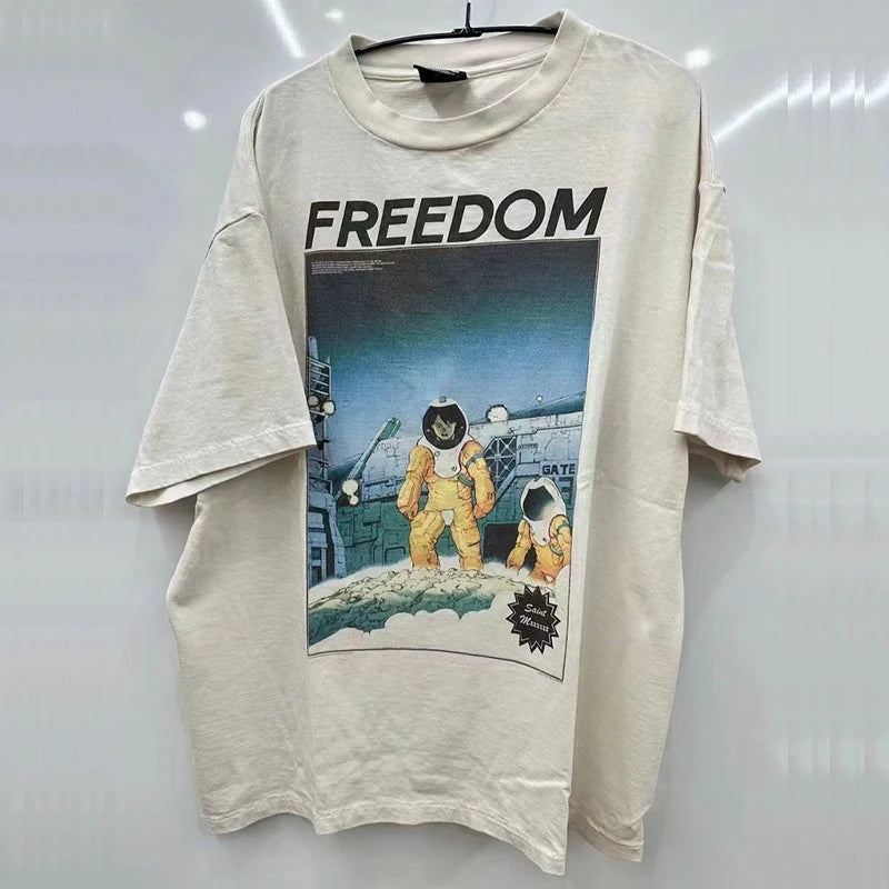 Trapwear Shirt – High Quality New Saint T Shirts Men Woman Cotton O Neck Vers – Urban Streetwear for Men & Women