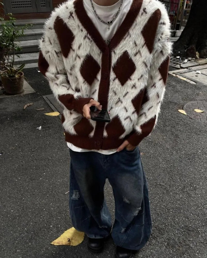 y2k flame streetwear, 2025 trend fit, trendy urban fashion top for men, layered streetwear look